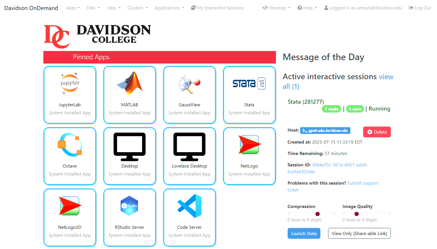 Ondemand Dashboard